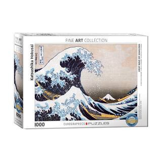 Katsushika Hokusai - Great Wave off Kanagawa: 1000 Pcs By Eurographics Inc | 14" x 10" x 2.375" | Michaels® | Michaels Stores