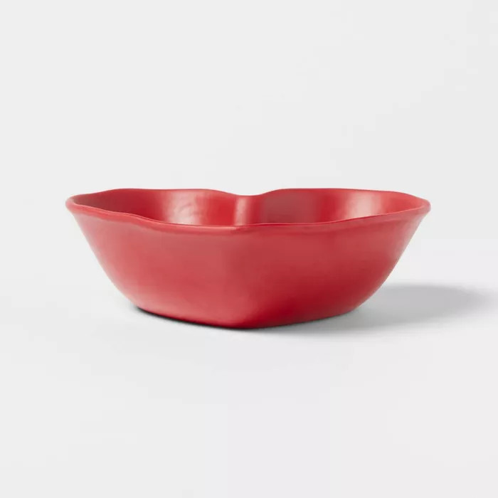 19oz Melamine Heart Bowl Red - Threshold™ | Target