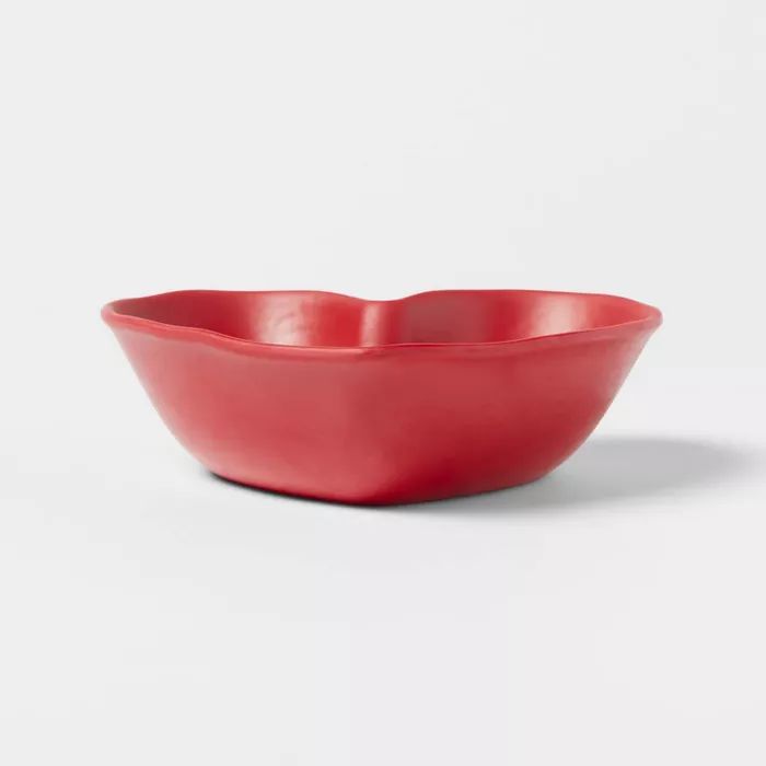 19oz Melamine Heart Bowl Red - Threshold&#8482; | Target