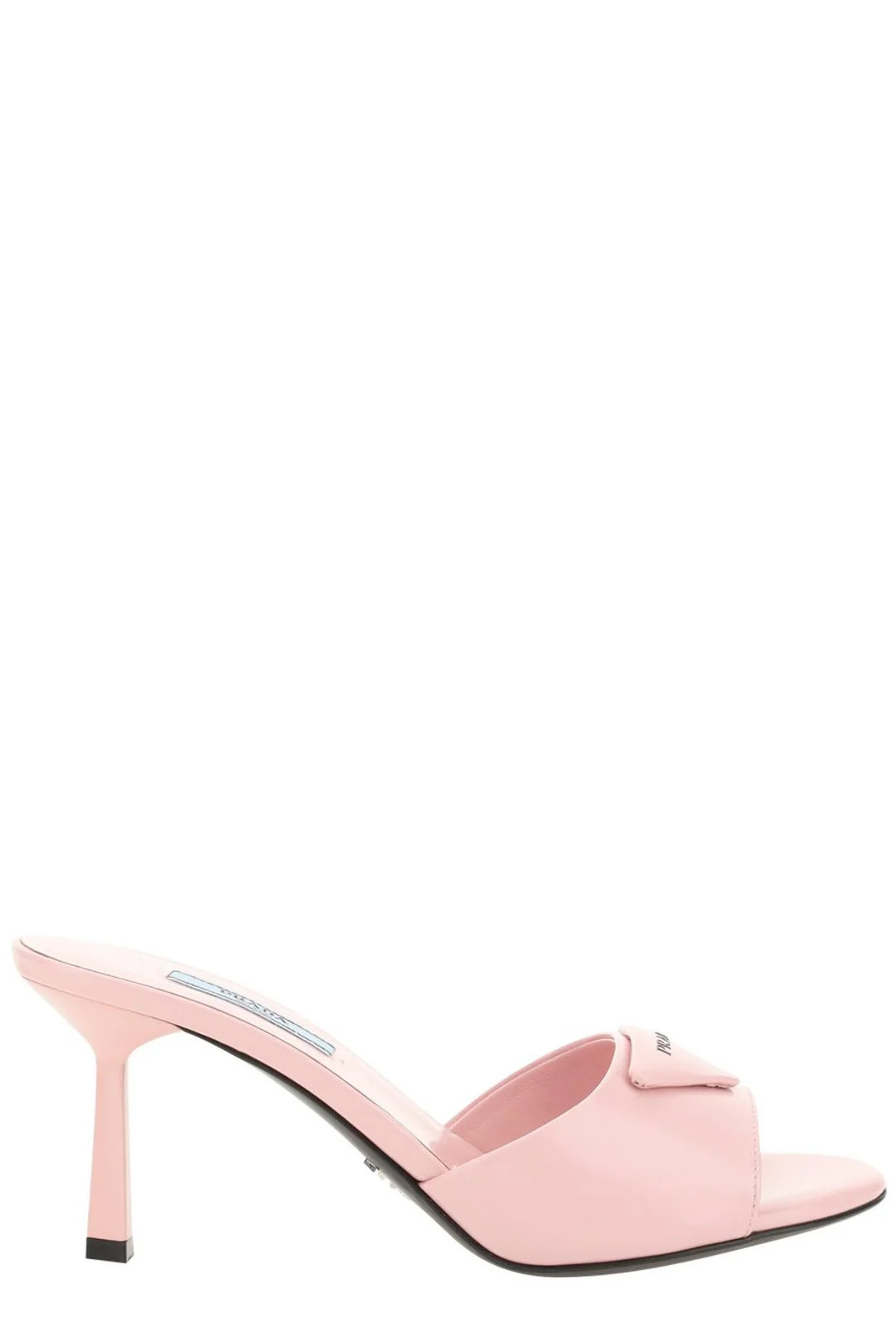 Prada Logo Patch Mules | Cettire Global