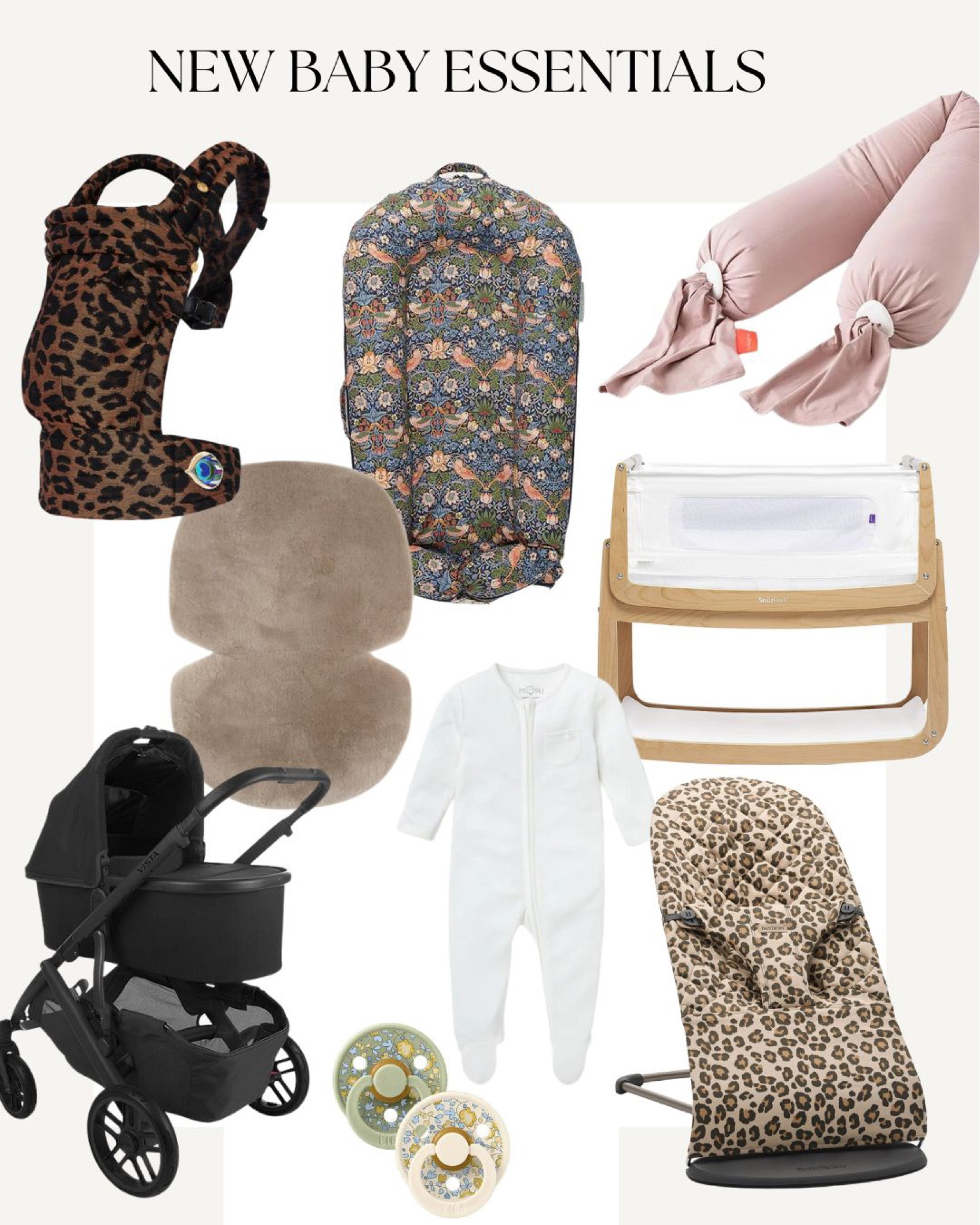 New baby essentials.
Stylish, aesthetically pleasing new baby buys that make life easier! 

The baby carriers that make an outfit, best nursery buys, leopard bouncer of dreams, softest sleep suits and other must haves for  life with a newborn.

#LTKfamily #LTKbump #LTKbaby