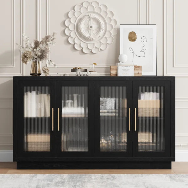 Veltri 55.1" Sideboard with 4-Door | Wayfair North America