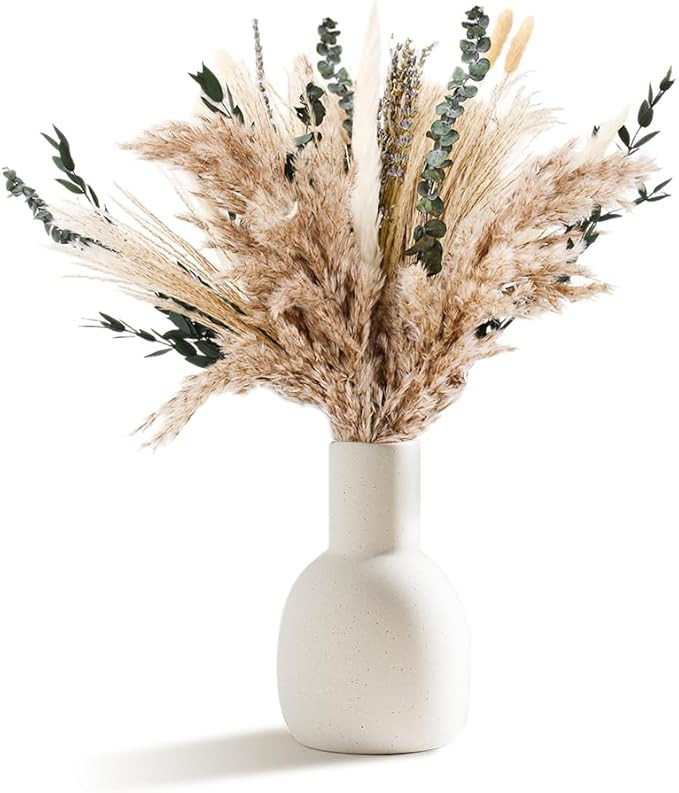 ZUUKOO LIGHT 100pcs Plantas Secas Pampas Secas Decoración Ramos de Flores Secas Naturales Decora... | Amazon (ES)