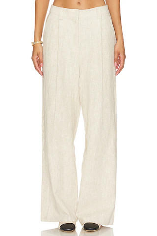 LIONESS La Quinta Pants in Oatmeal from Revolve.com | Revolve Clothing (Global)