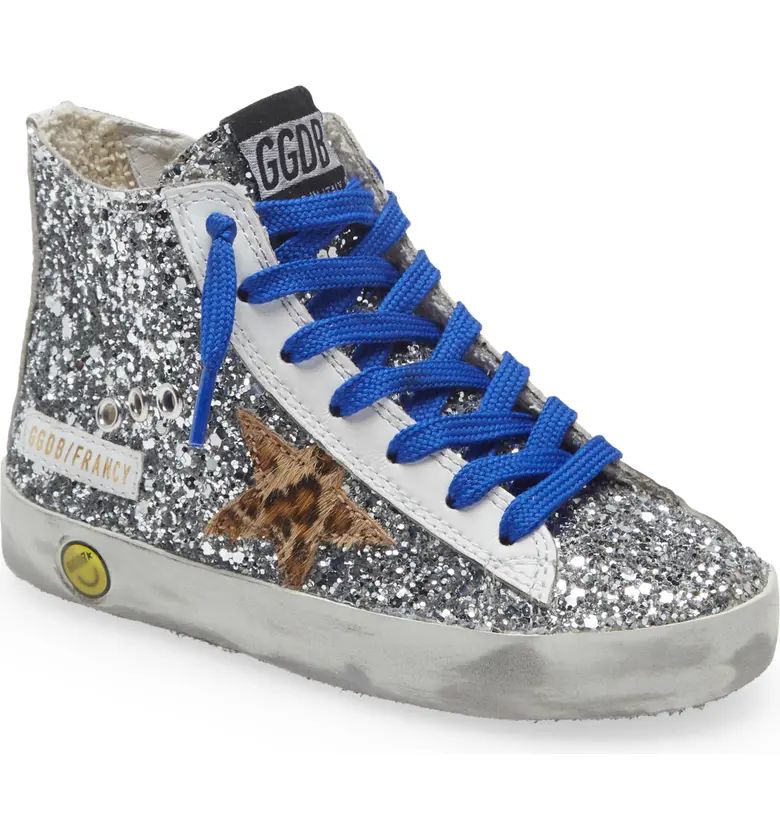 Golden Goose Francy Glitter High Top Sneaker (Baby, Walker, Toddler, Little Kid & Big Kid) | Nord... | Nordstrom