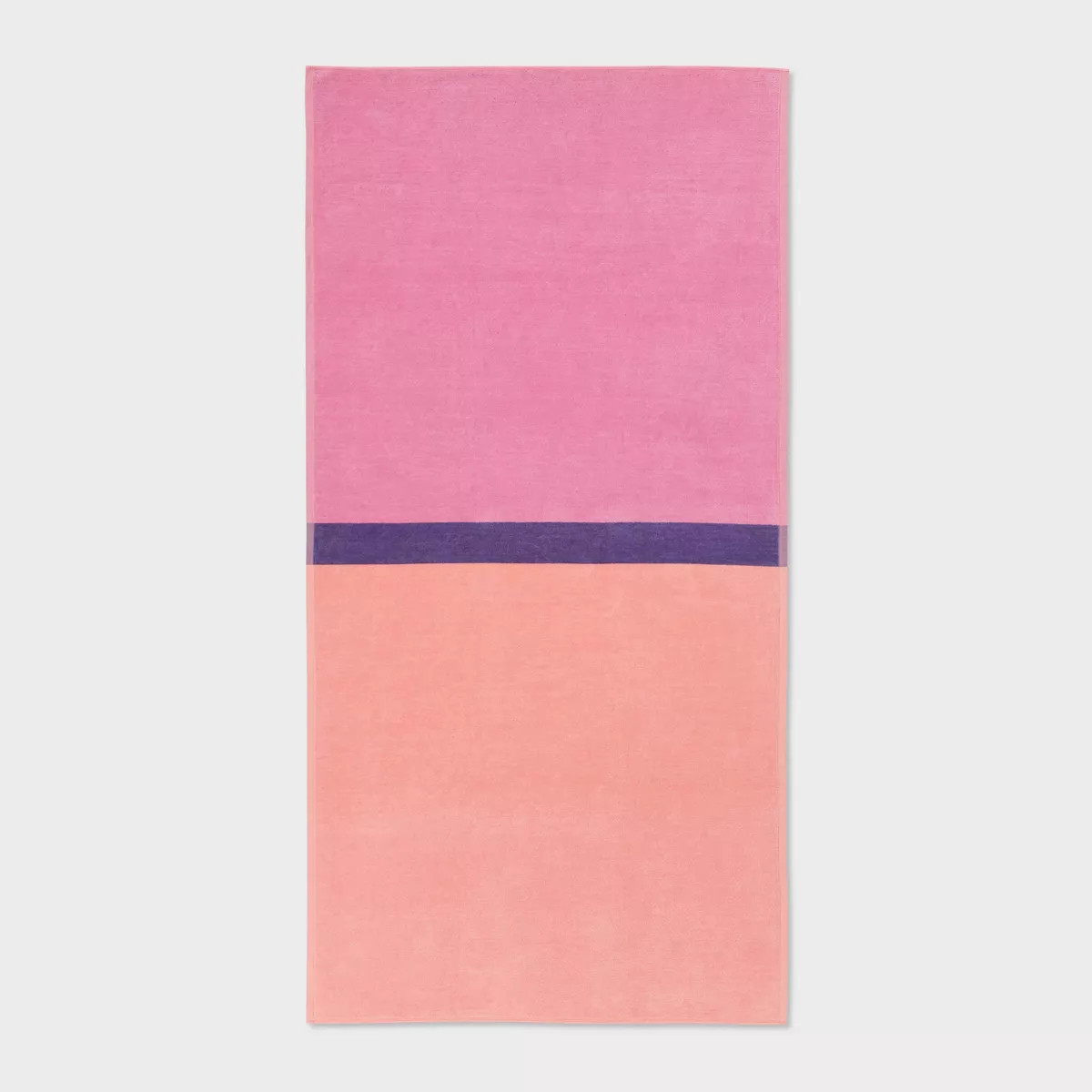 XL 'WOW' Reversible Beach Towel Peach/Pink/Purple - Sun Squad™ | Target