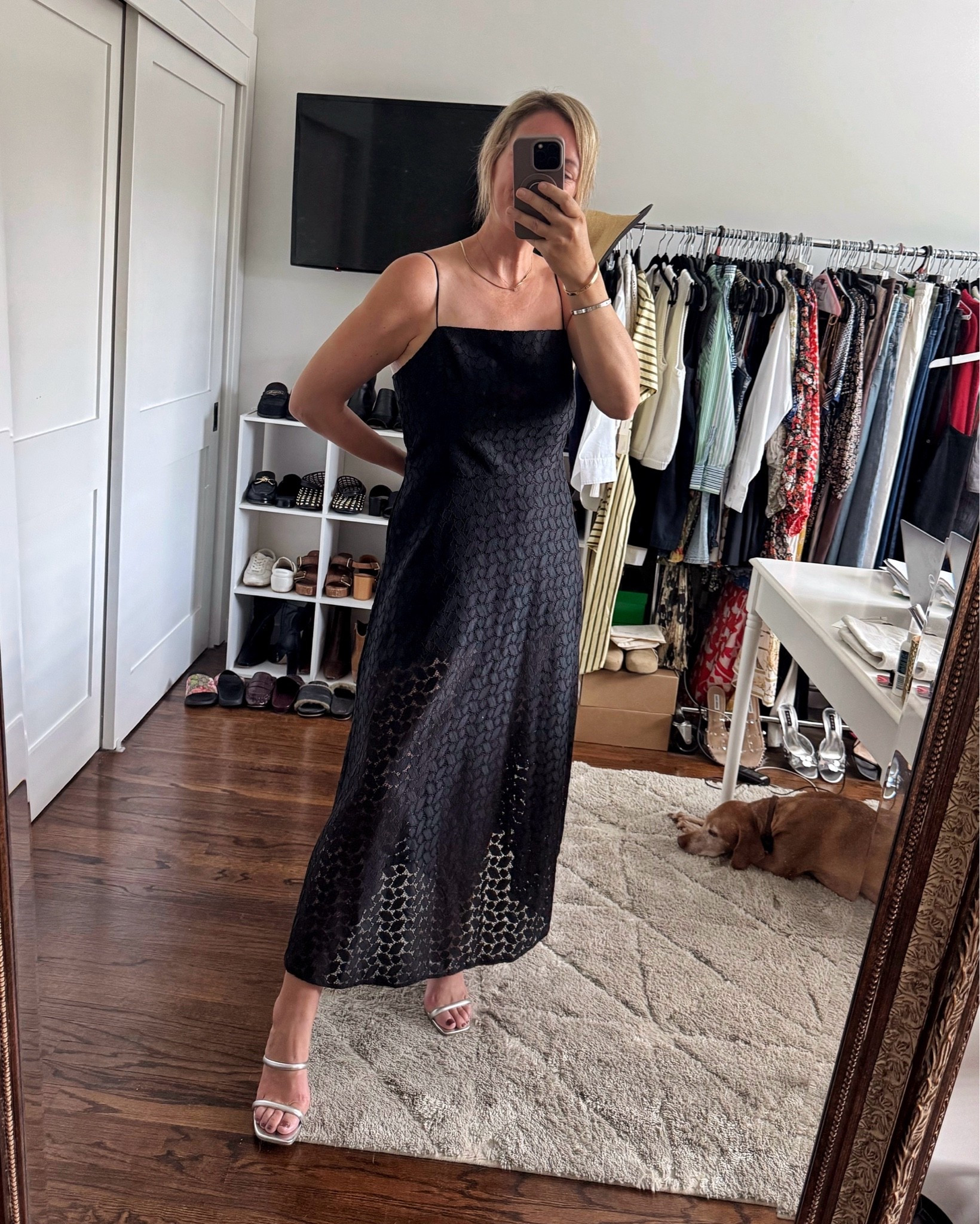 Need to order a smaller size in this one, but love this beautiful black dress for upcoming weddings.

#LTKWedding