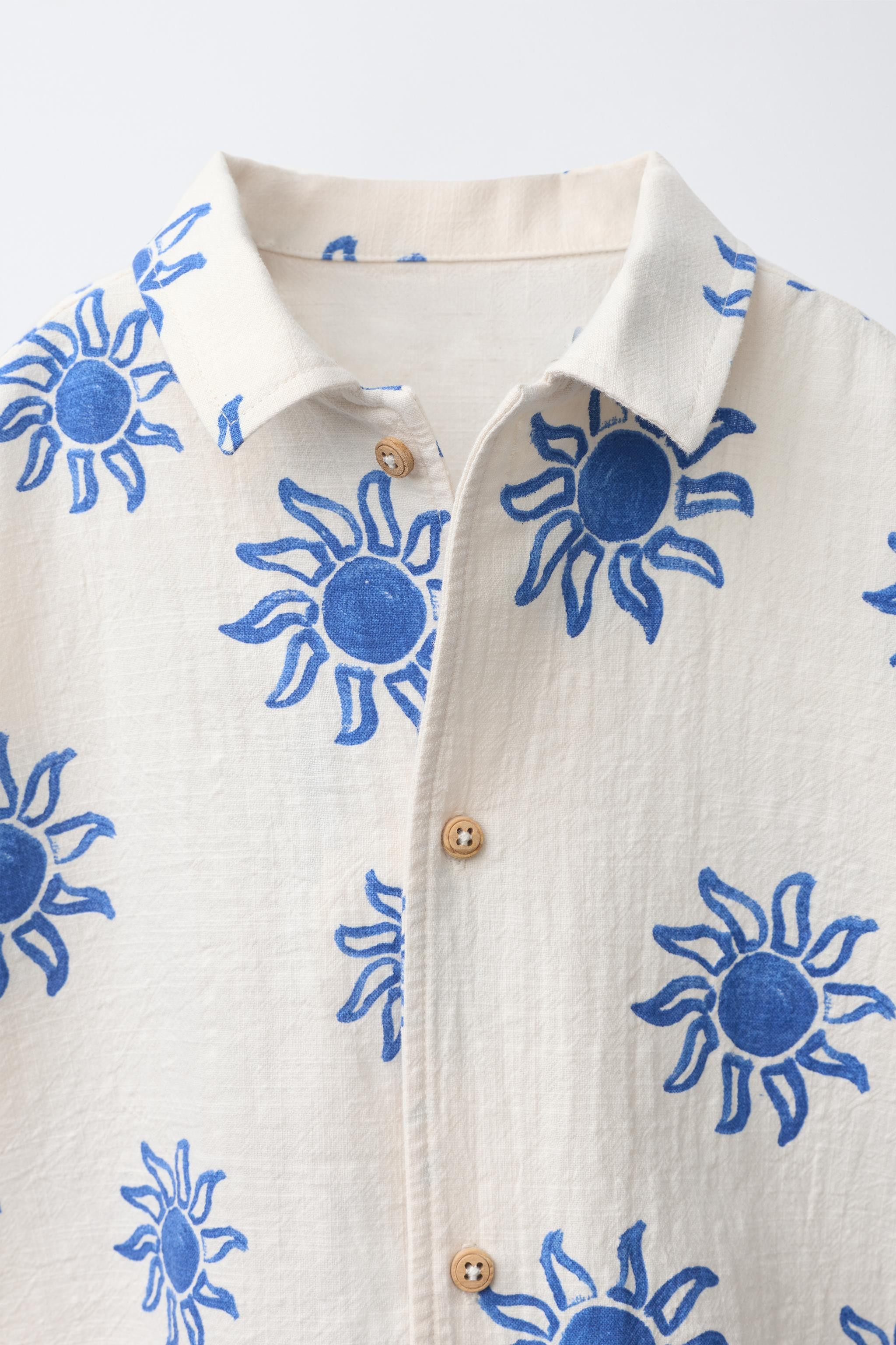SUN PRINT SHIRT | Zara US
