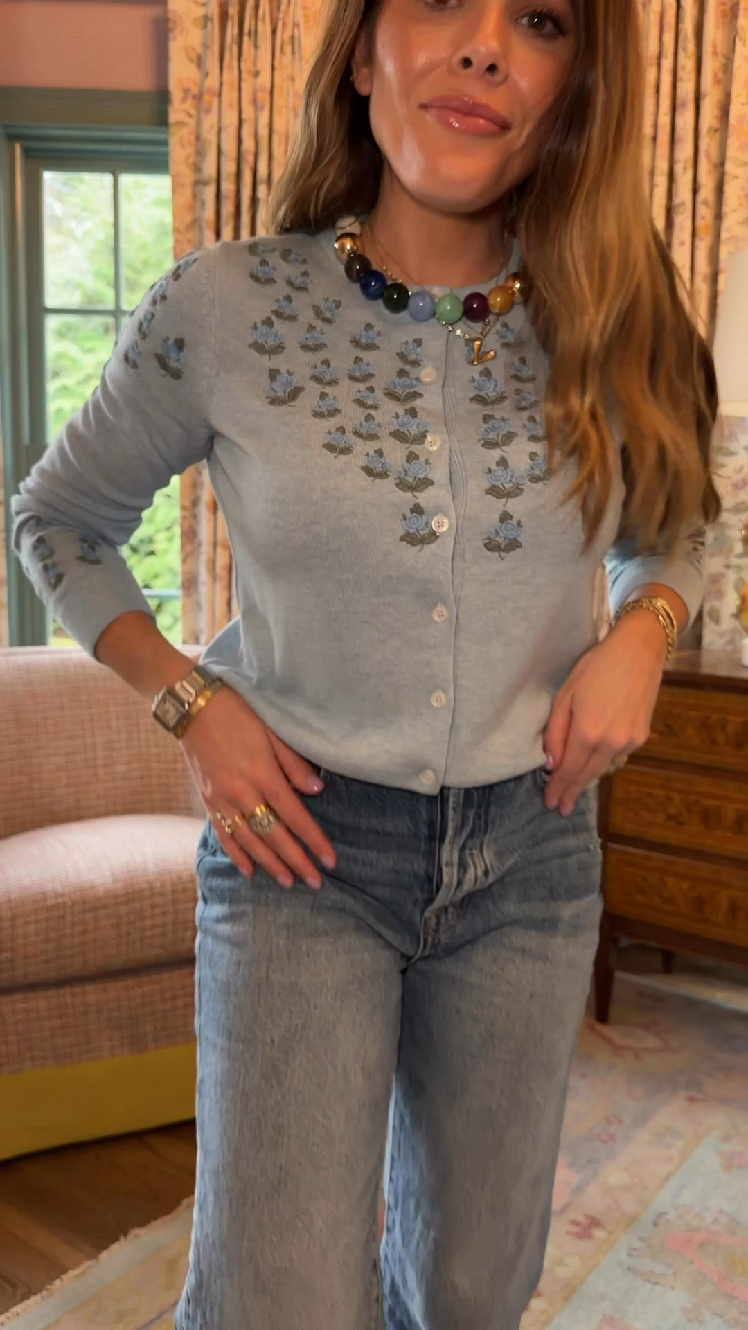 This cardigan is ON SALE & in stock in a couple sizes! I’m in an xsmall 

#LTKSeasonal