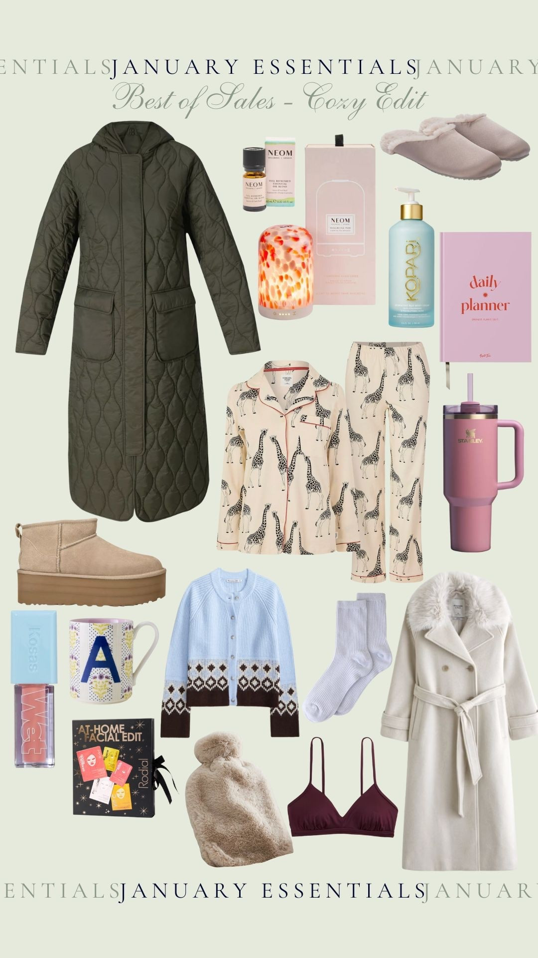 My favourite cozy items from the January Sales! So perfect to stay warm and snuggly at home with a few coats to throw over the top! 🤍✨

#LTKsale #LTKuk #LTKwinter