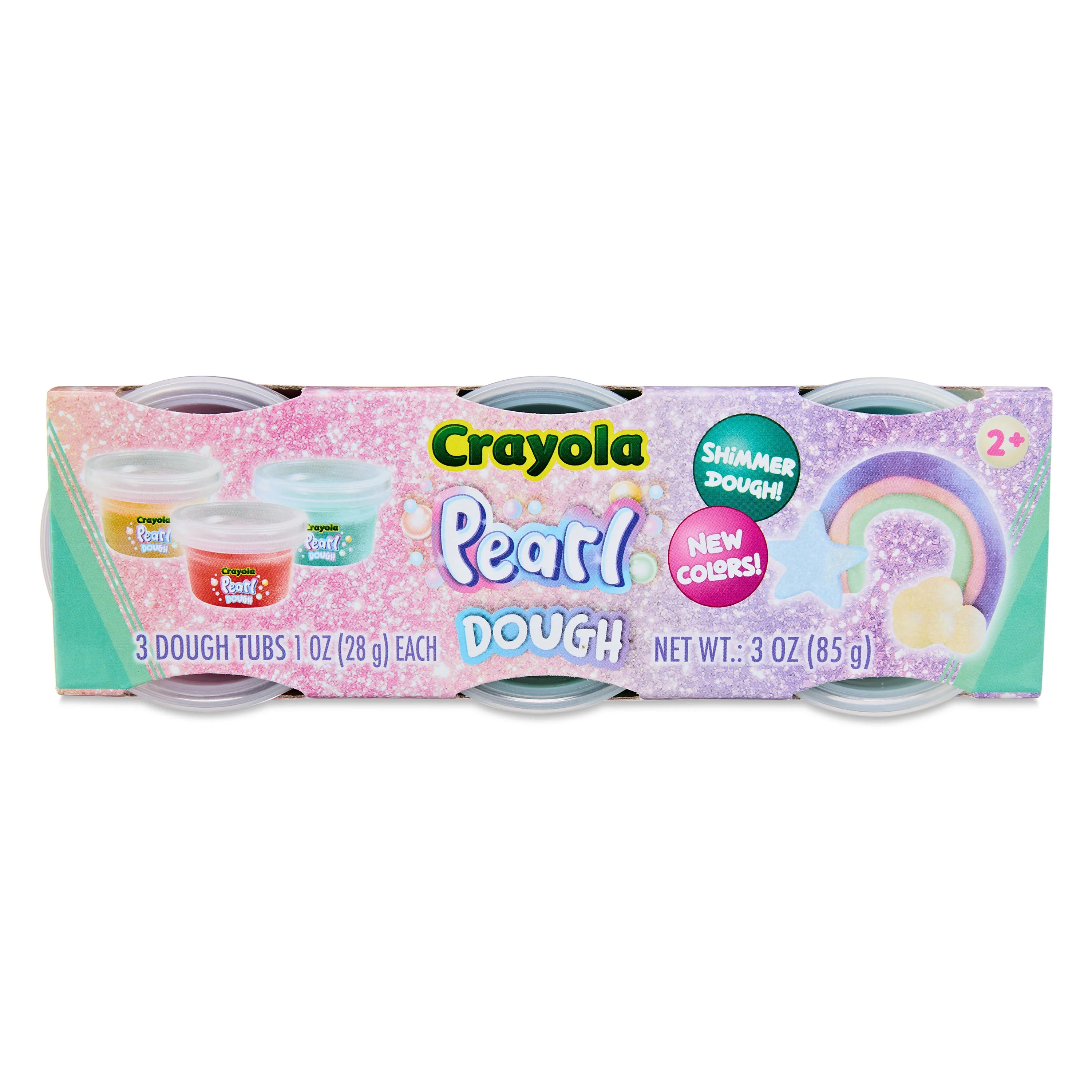 Crayola Silly Scents Pearl Dough 3 Pack 1 oz | Walmart (US)