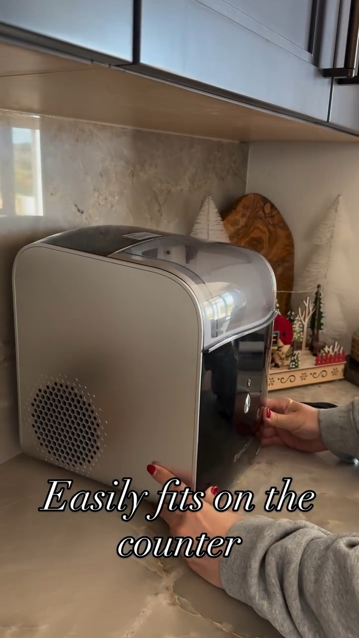 Delicious, chewable nugget ice right from your countertop with @euhomyofficial! Comment SHOP and we’ll share the details! #Euhomy #Euhomyicemaker #chillonthego #chillbetter