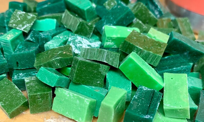 Mosaic Smalti 8oz Orsonis Greens Light, Dark and Random Mix - Etsy | Etsy (US)