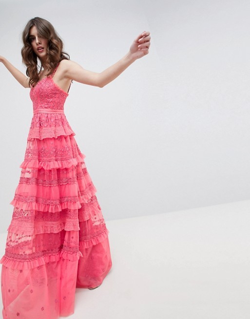 The Bride Wore A Pink Gingham Dress for Her Constellation-Inspired