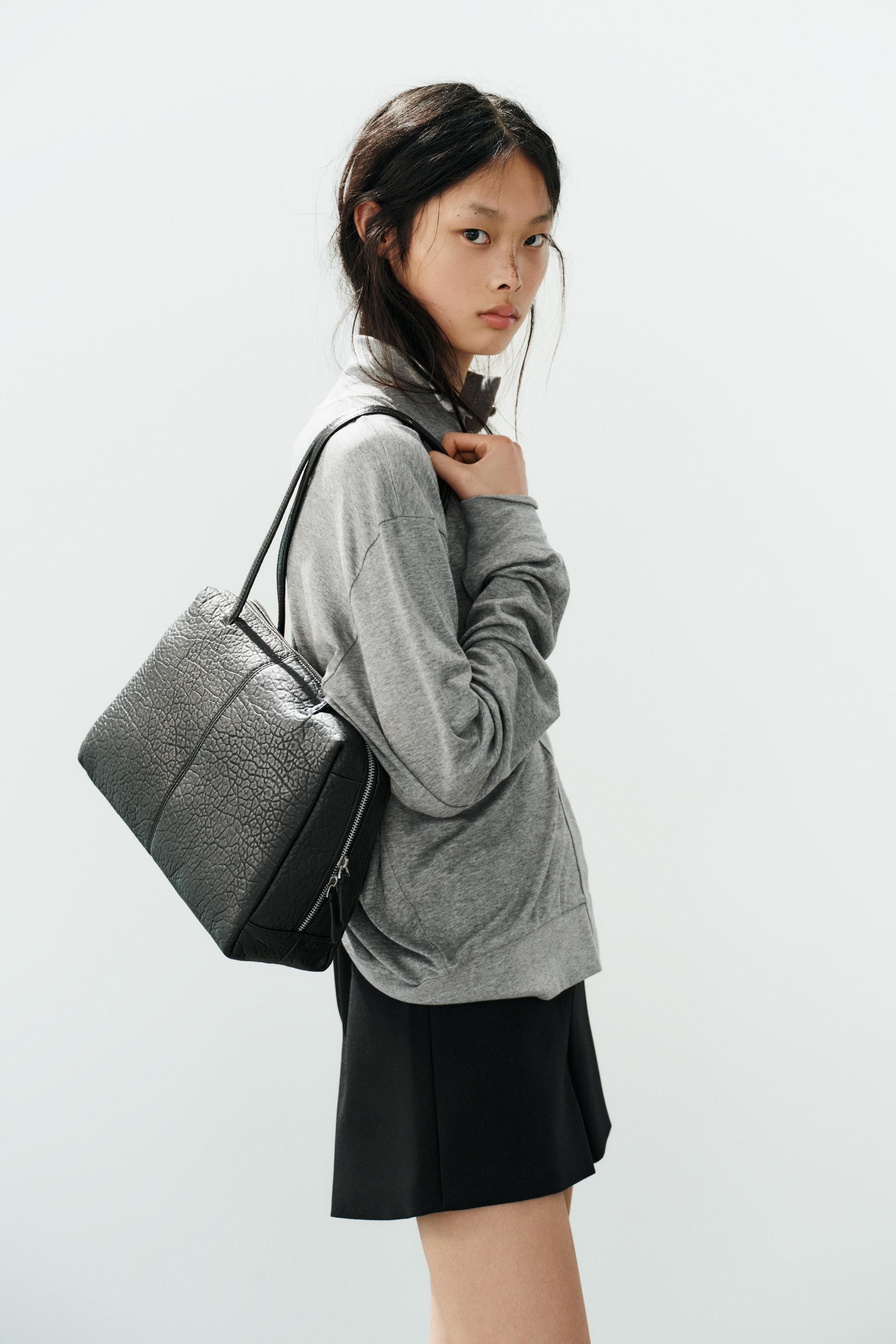 BOLSO DE HOMBRO PIEL | Zara US