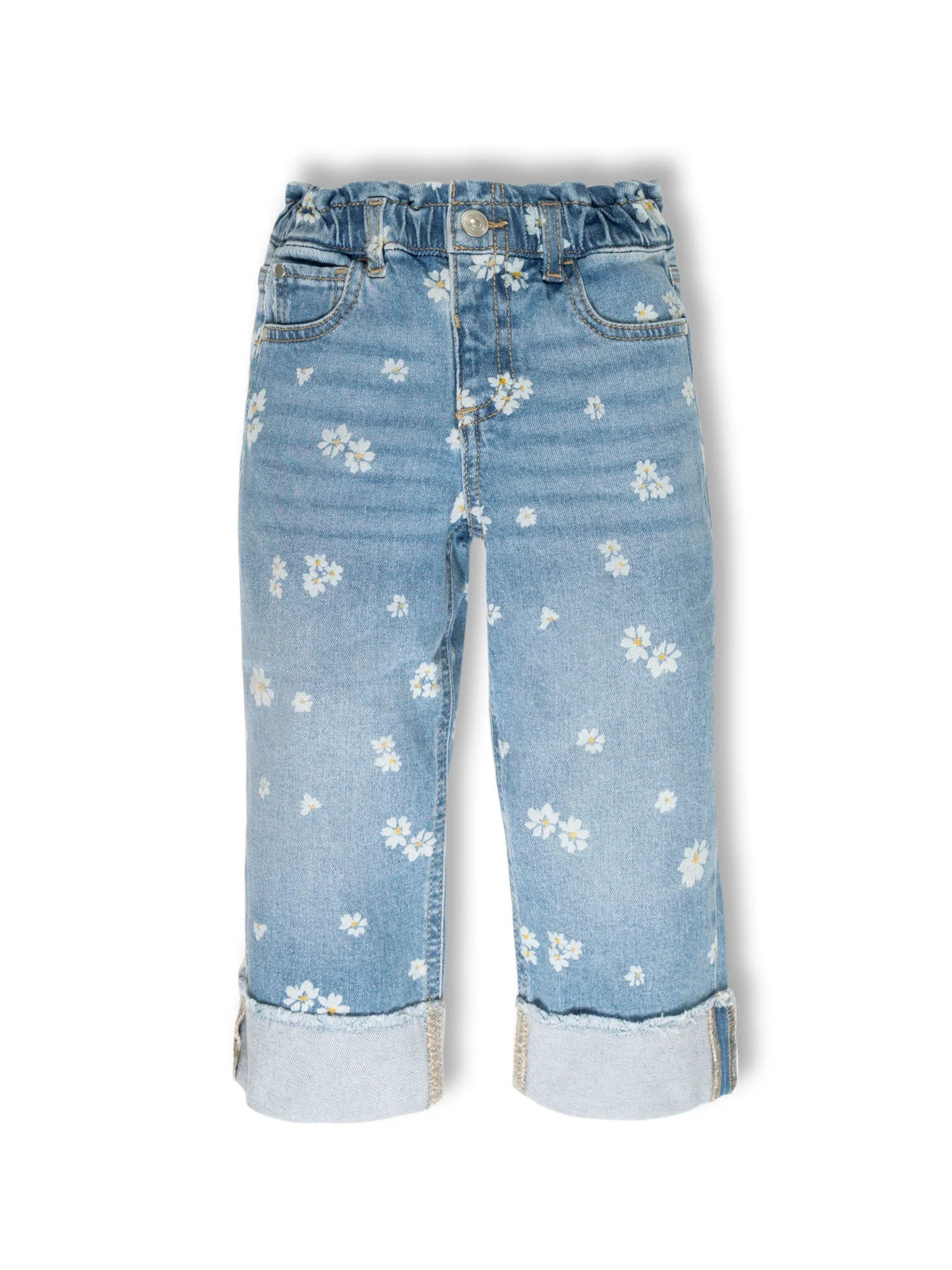 Wonder Nation Toddler Girl Fashion Denim Jeans, Sizes 12M-5T | Walmart (US)