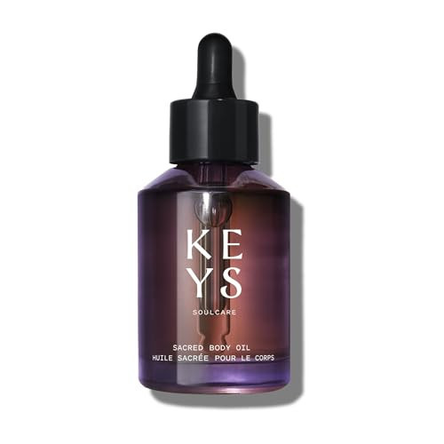 Keys Soulcare Sacred Body Oil with Marula Oil, Lightweight, Non-Greasy, Hydrates, Calms & Nourishes Skin with Manuka Honey, Cruelty-Free, 1.69 Fl Oz | Amazon (US)