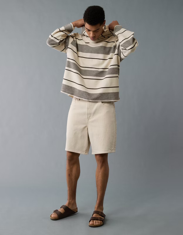 AE Striped Terry Baja Hoodie | American Eagle Outfitters (US & CA)