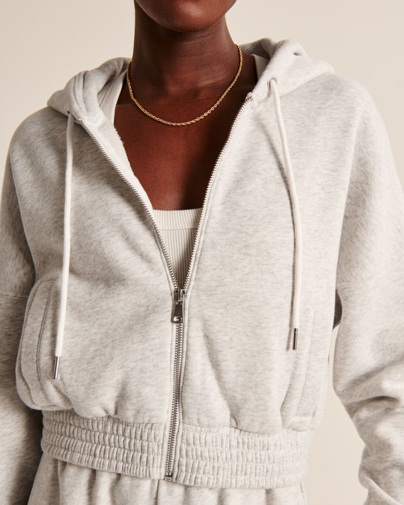 Essential Mini Sunday Hooded Full-Zip | Abercrombie & Fitch (US)