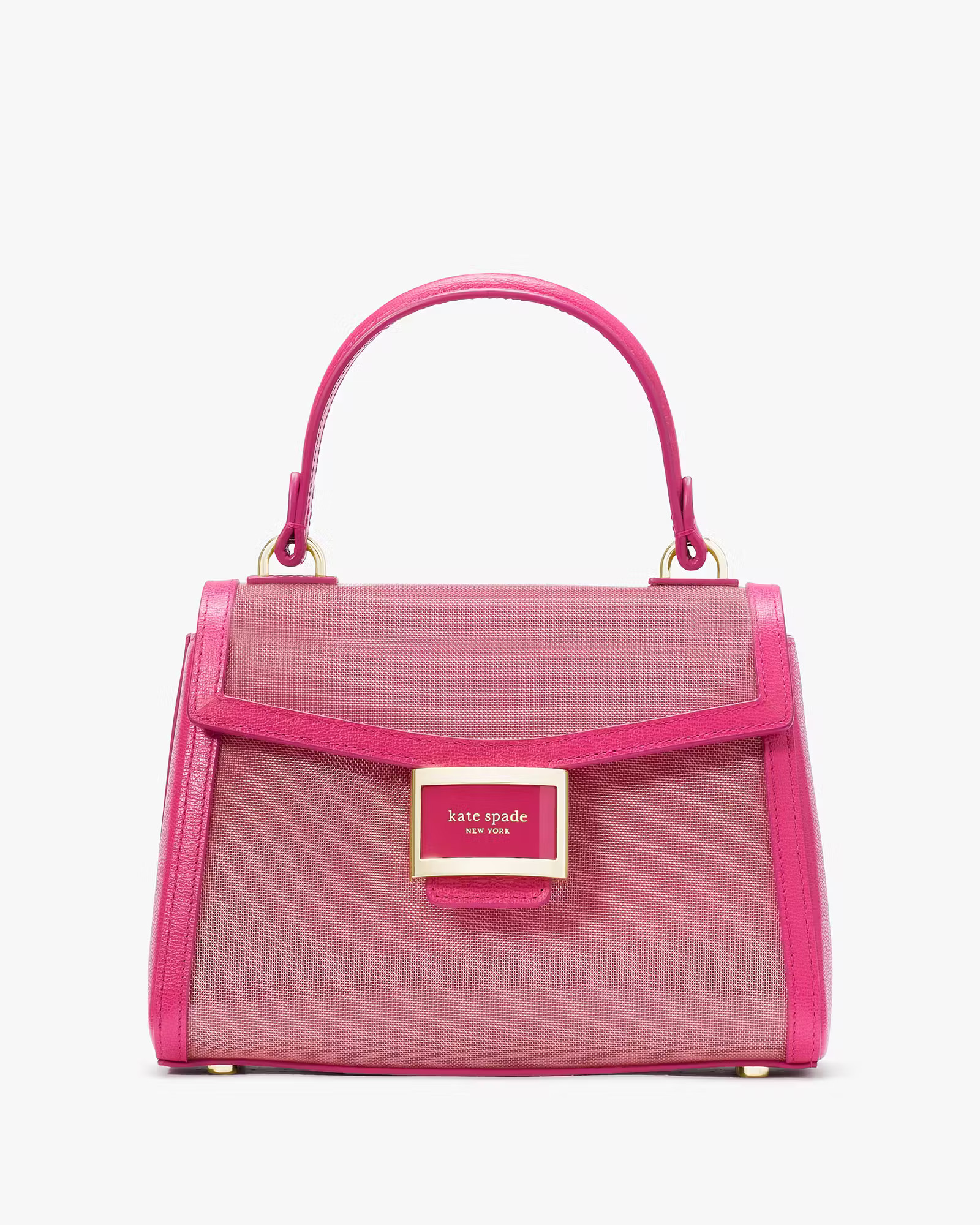 Katy Coated Mesh Small Top-handle Bag | Kate Spade Outlet