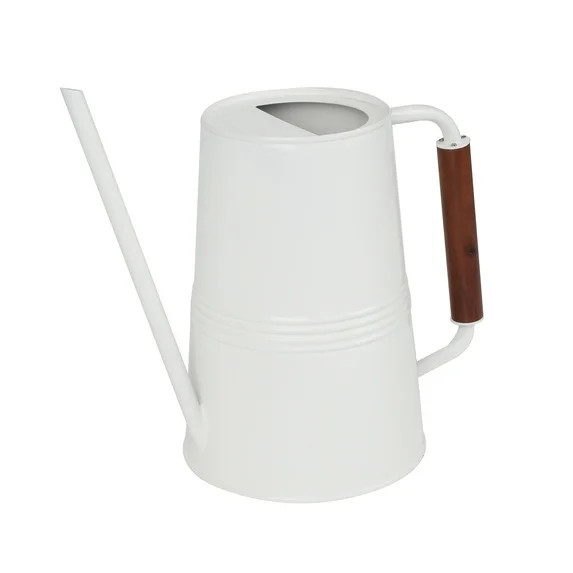 Expert Gardener 1-Gallon Metal Watering Can, White | Walmart (US)