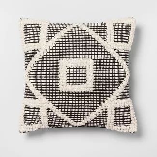 Diamond Throw Pillow Black - Opalhouse™ | Target