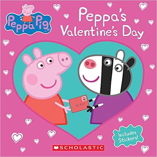 Peppa's Valentine's Day (Peppa Pig)     Paperback – Sticker Book, November 28, 2017 | Amazon (US)