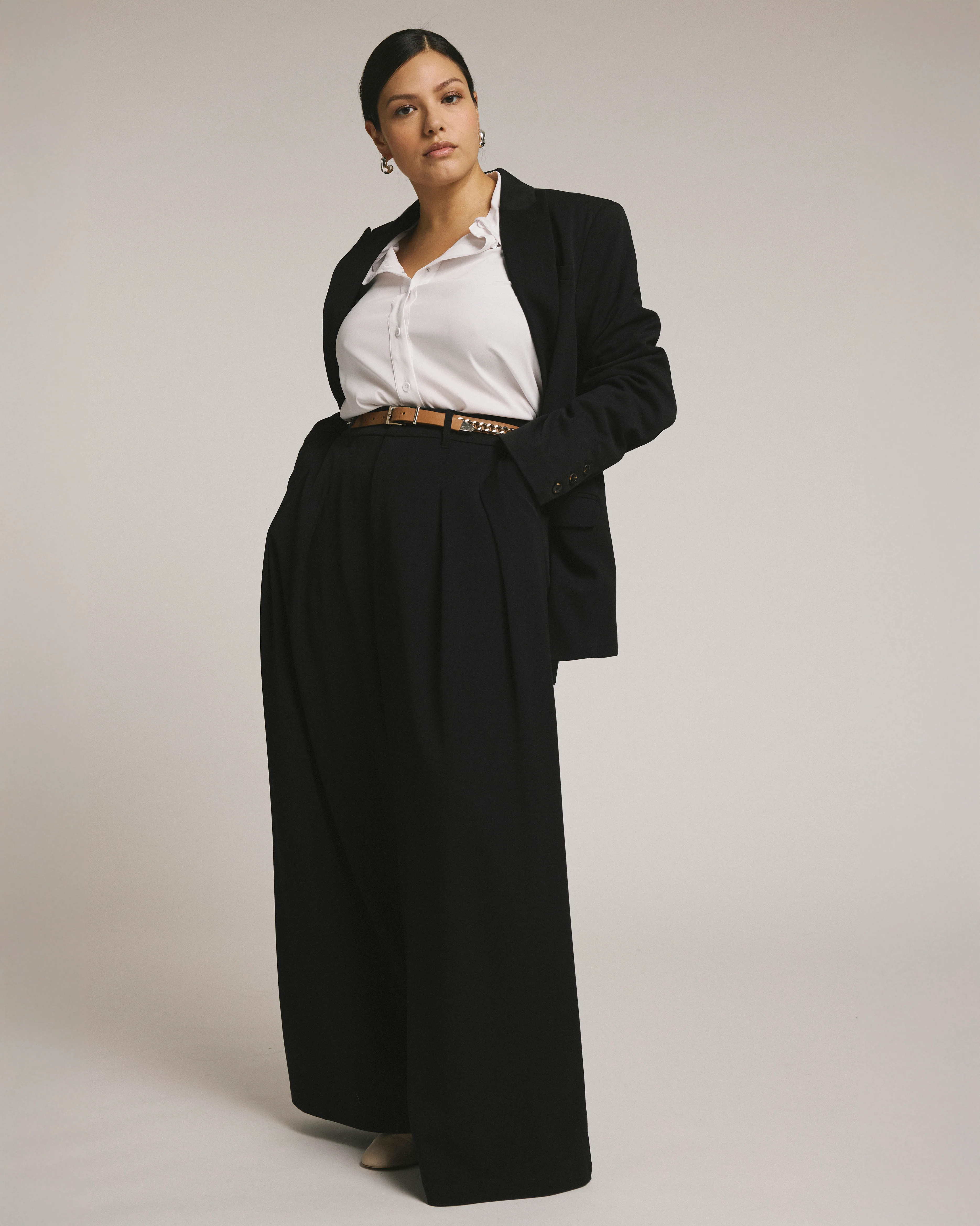 All Day Palais Wide Leg Pants - Black | Universal Standard