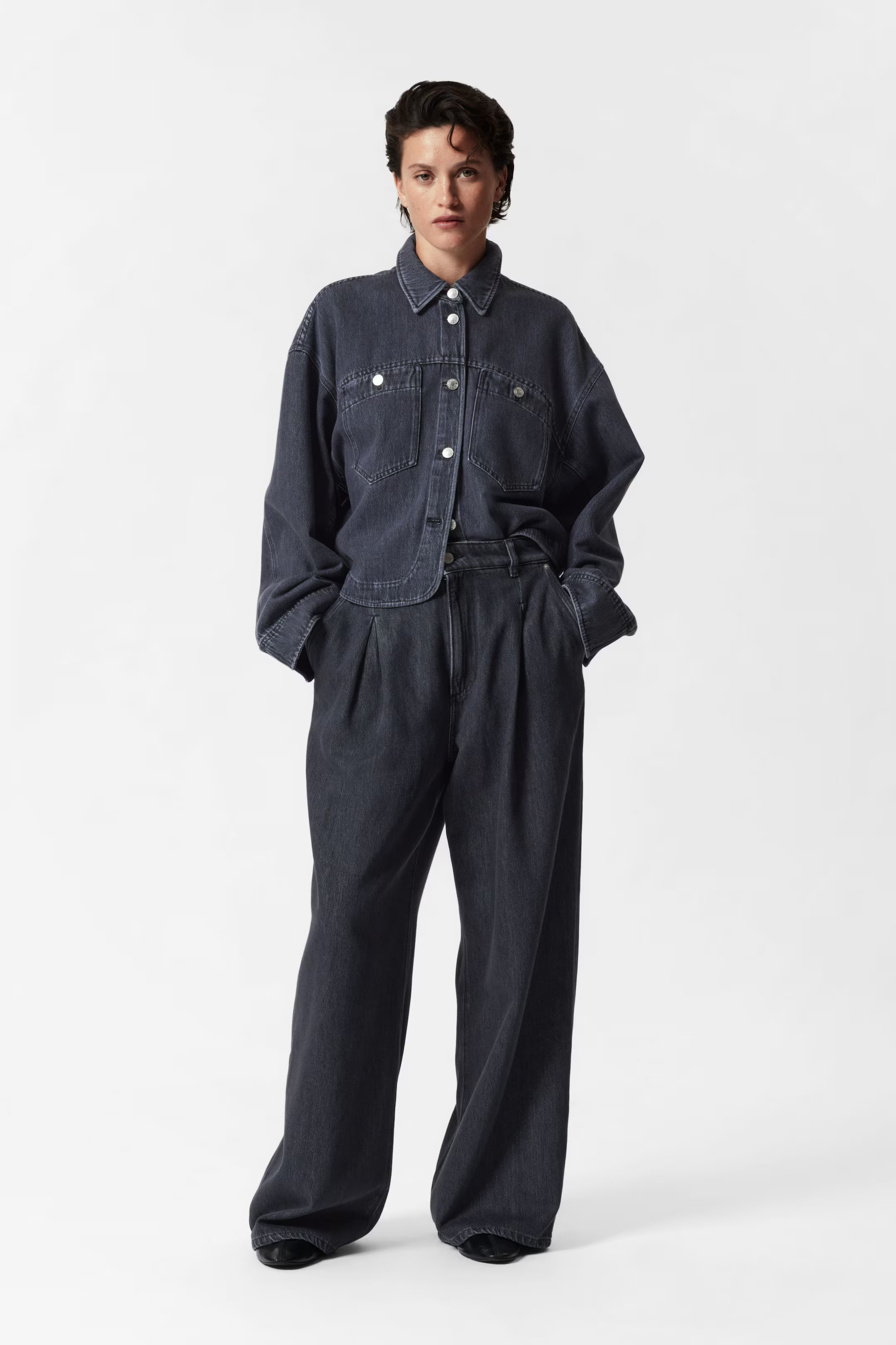 Kastenförmige Jeansjacke | H&M (DE, AT, CH, NL, FI)