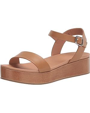 Amazon Essentials Women's Two Band Flatform Sandal | Amazon (US)