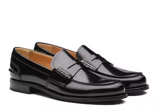 Pembrey w5 Polished Fumè Loafer Black | Church's Footwear UK