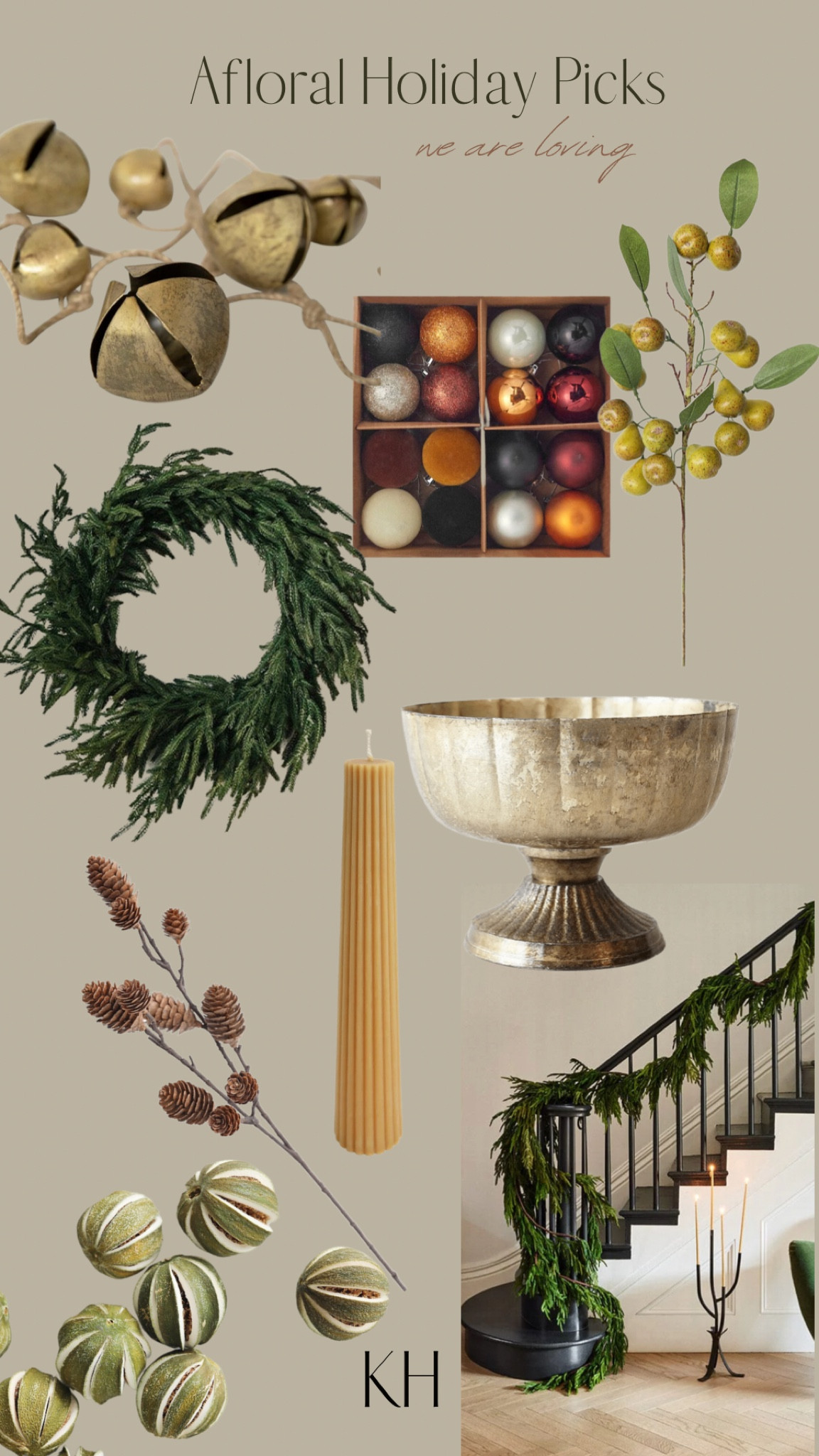 In love with the holiday florals and garlands at Afloral this season! Did I buy two of that gold vase/bowl… yes I did.

#LTKHoliday #LTKhome #LTKSeasonal