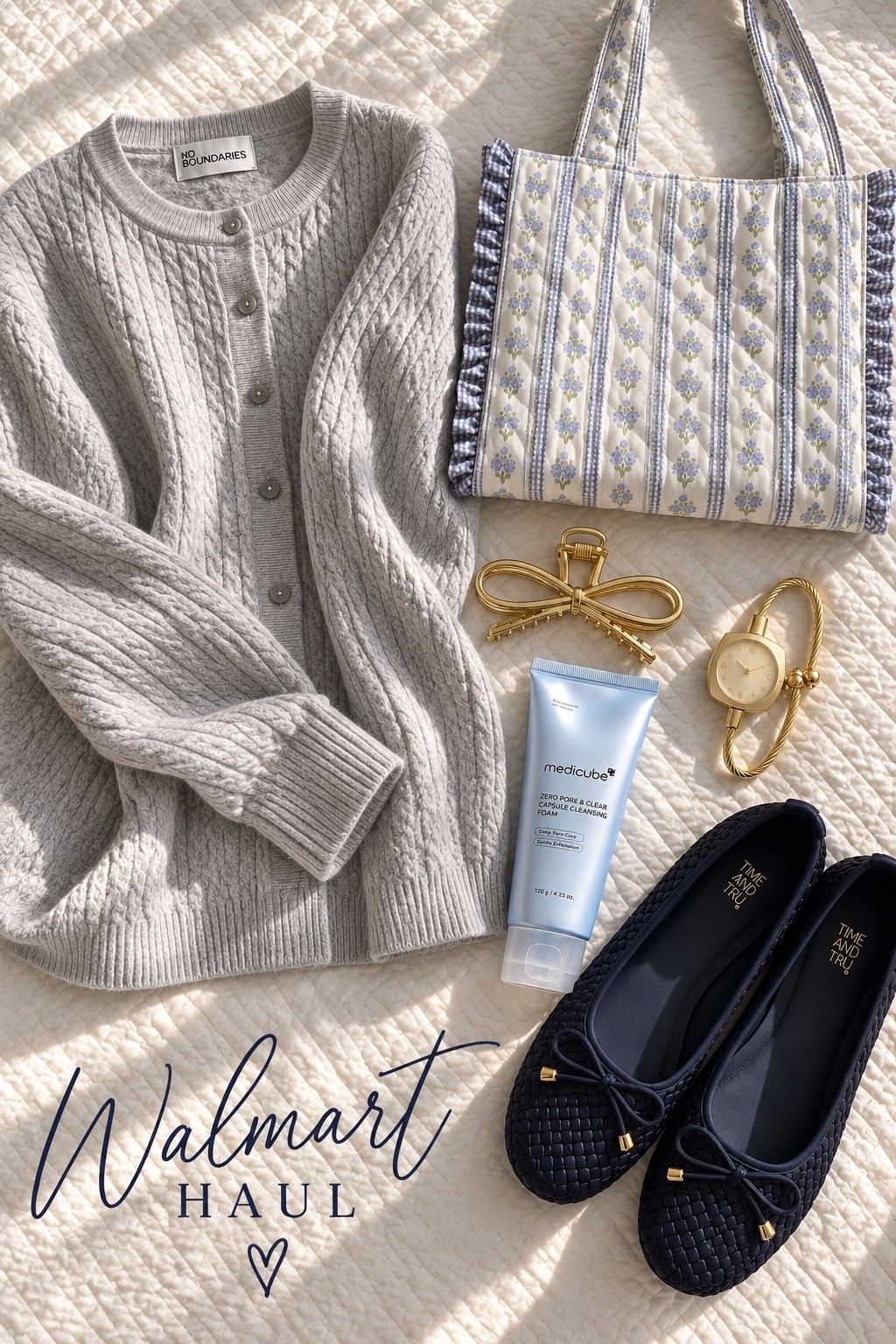 Fall Walmart haul favoriate new face wash, cute cardigan sweater and quilted bag.

#LTKootd #LTKSaleAlert #LTKSeasonal