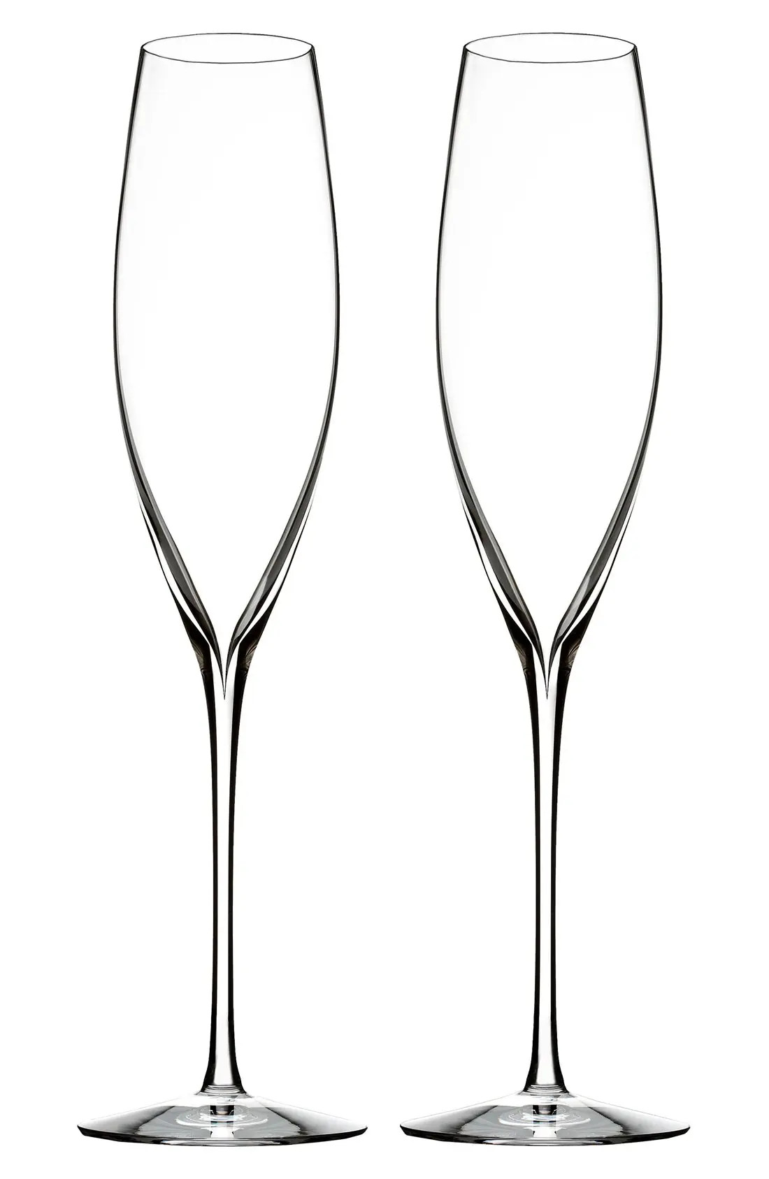 Elegance Set of 2 Fine Crystal Champagne Flutes | Nordstrom | Nordstrom