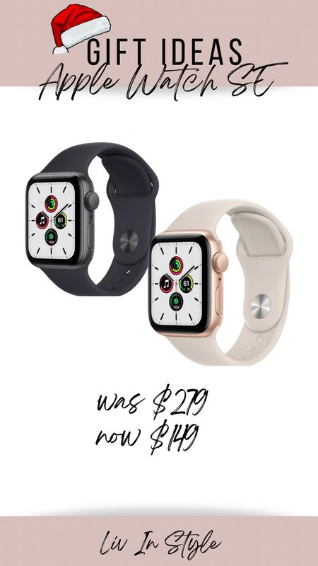 Apple Watch SE on major sale great holiday gift idea for anyone on your list! 

#LTKGiftGuide #LTKHoliday #LTKCyberweek