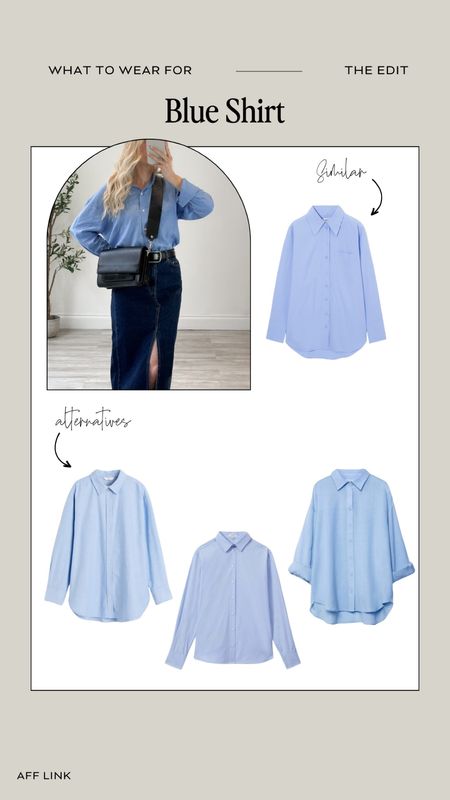 Blue Shirt, Spring Style, Spring Outfit Inspiration, Wardrobe Staples, H&M, Stradivarius, COS, Reiss 

#LTKeurope #LTKSeasonal #LTKstyletip