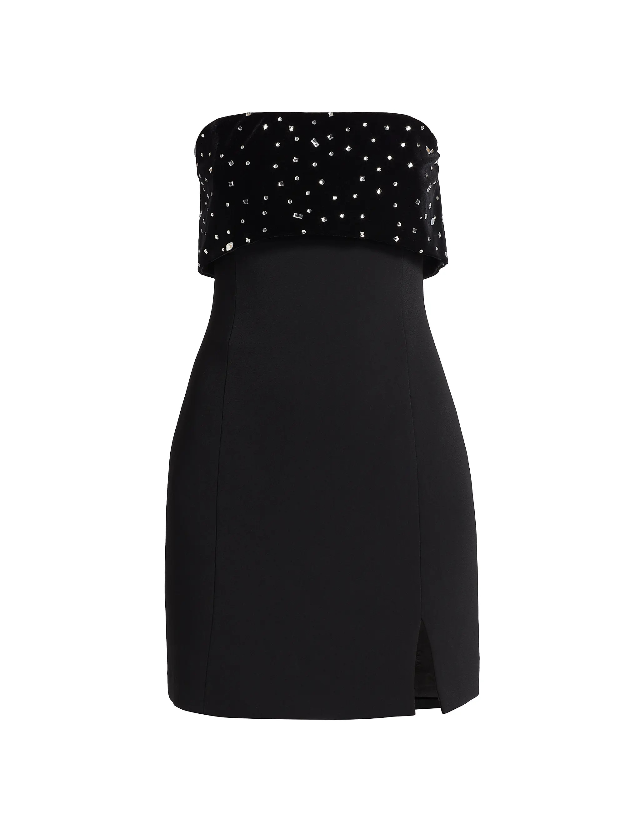 MillyIndy Embellished Combo Strapless Minidress | Saks Fifth Avenue