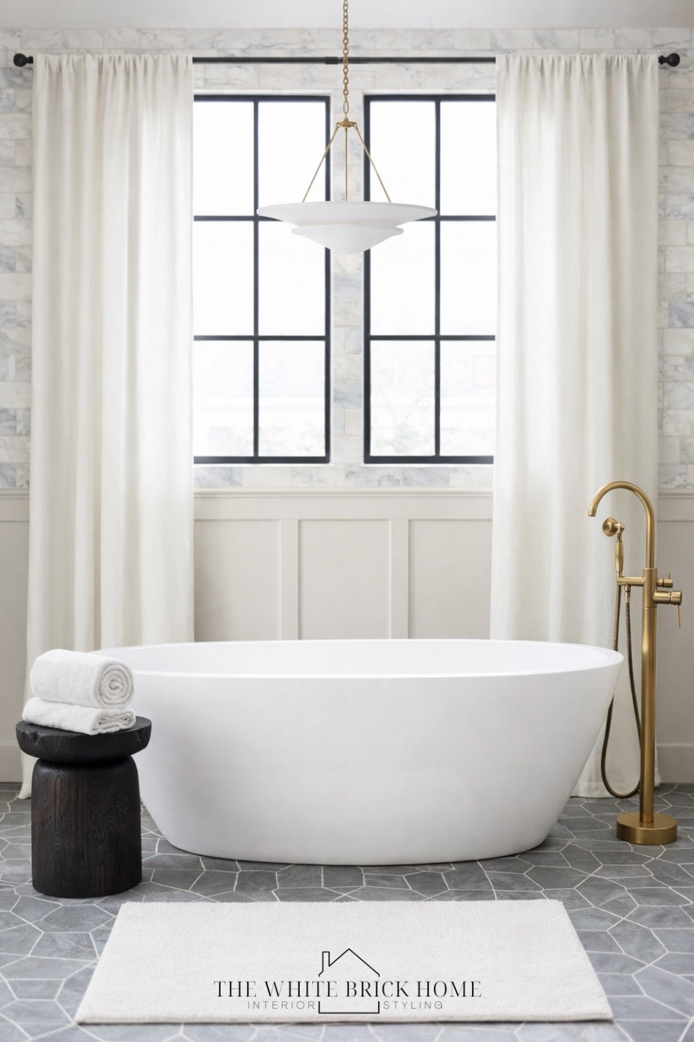 A serene, spa like retreat that blends modern elegance with timeless warmth - where soft light and brass details turn a bathroom into luxury. 

🖤🖤

Bath, bathtub, bathroom, bath mat, bath accessories, bathroom lighting, bathroom flooring, bathroom tiles, bathroom design, home decor, home design, bathroom design, bathroom ideas, towels, bath mat, pottery barn, McGee and co, crate and barrel 


#LTKFindsUnder100 #LTKSaleAlert #LTKHome