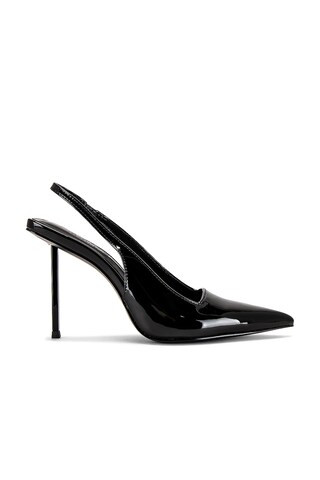 FEMME LA G63 Slingback Pump in Nero from Revolve.com | Revolve Clothing (Global)