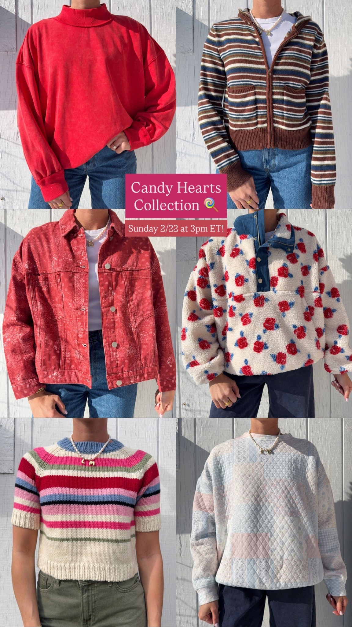 My boutique is having the cutest drop ever this Sunday at 3pm ET 🌷🍭🫐

#LTKootd