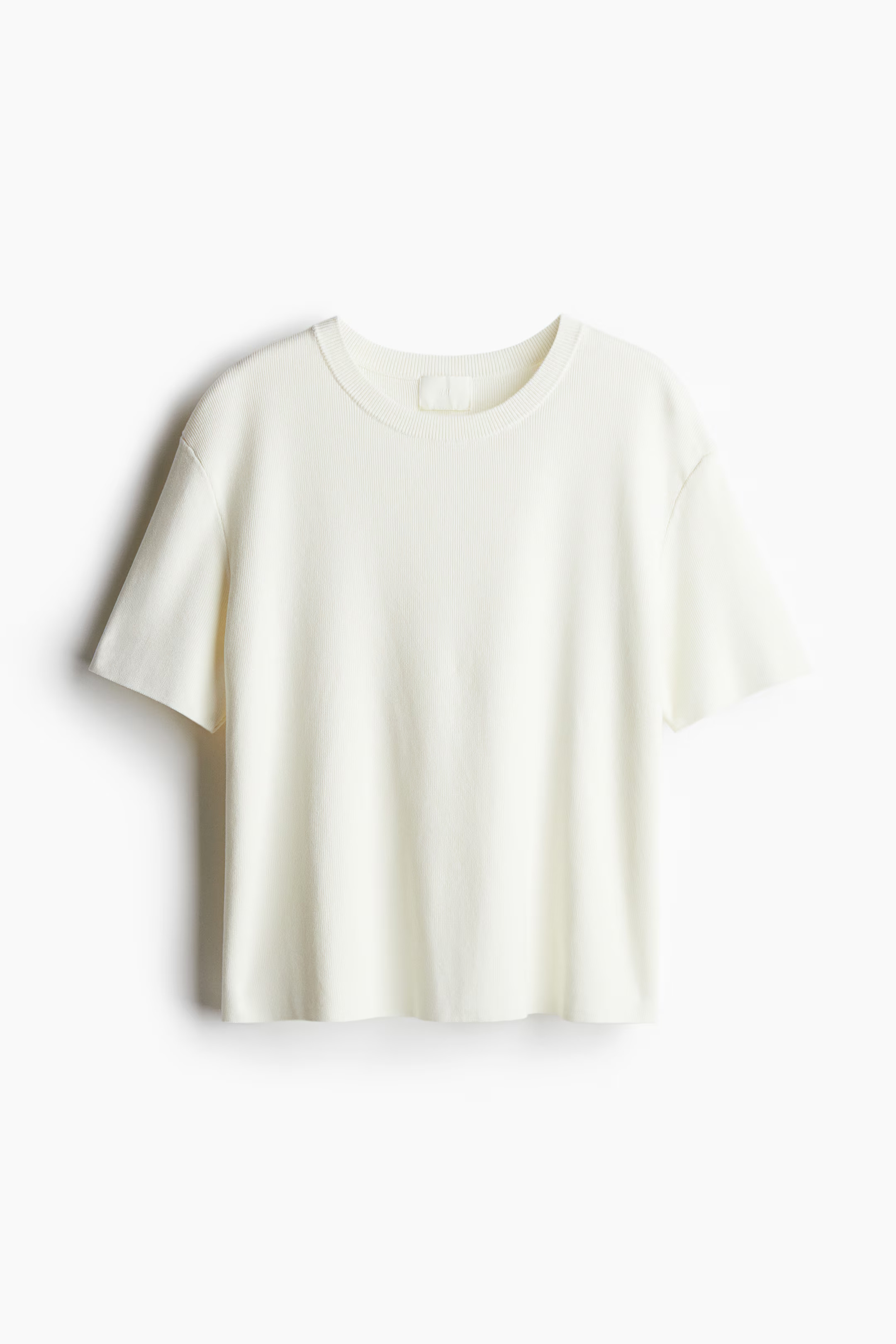 Fine-knit T-shirt | H&M (UK, MY, IN, SG, PH, TW, HK)