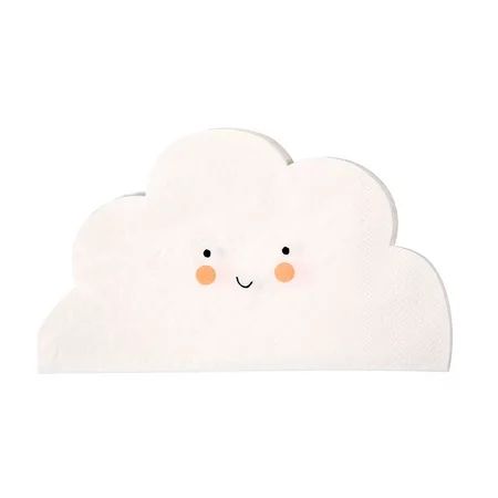 Meri Meri Cloud Shaped Napkin, 20ct | Walmart (US)