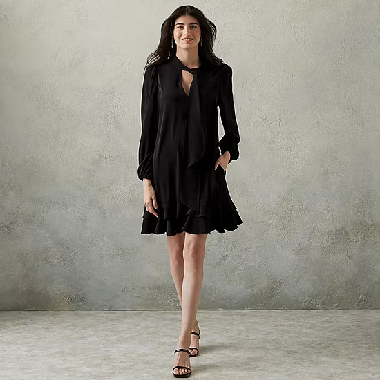 new!Prabal Gurung for JCPenney Long Sleeve Shift Dress | JCPenney