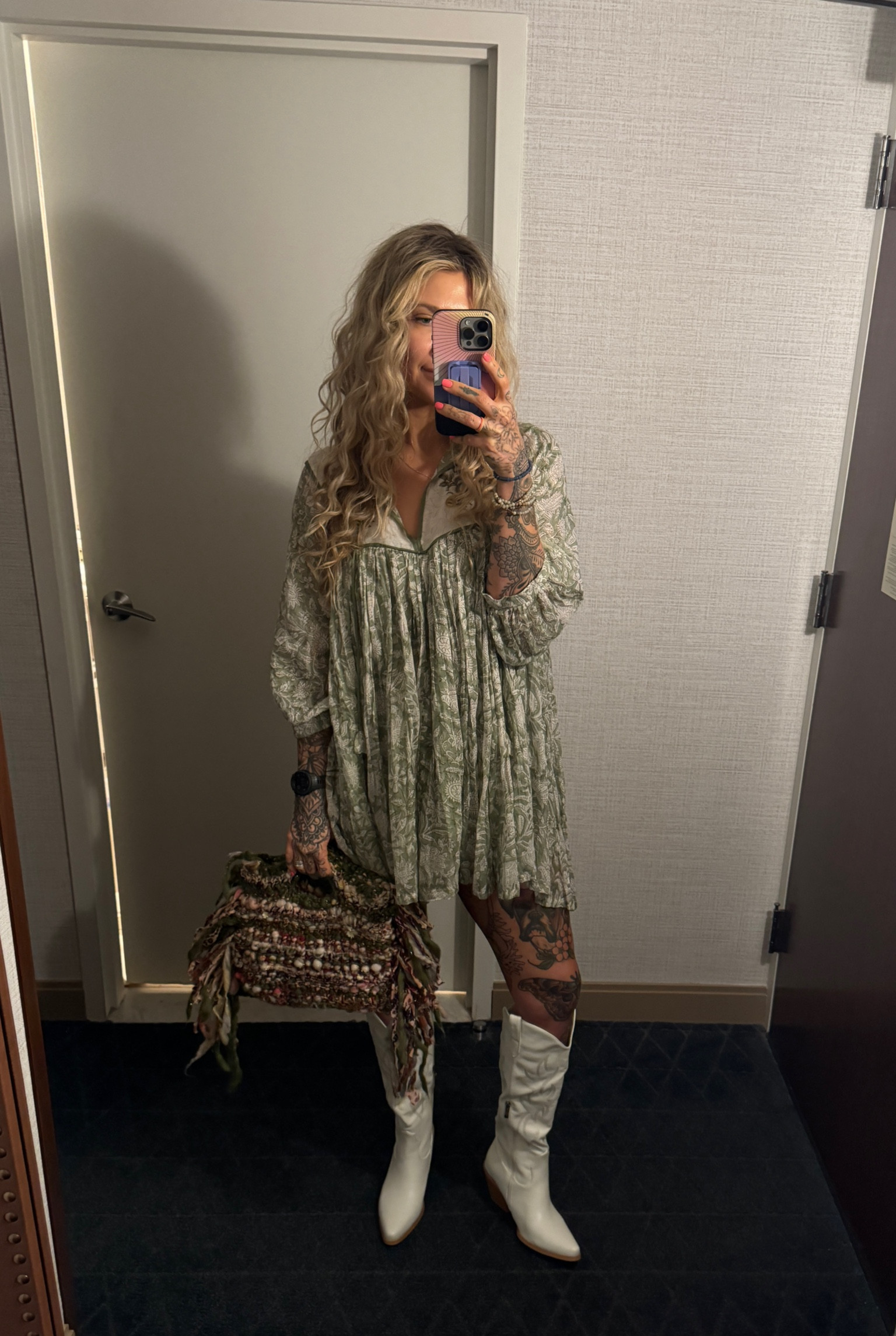 Luncheon Texas look - bag made by me.

#LTKParties #LTKOver40