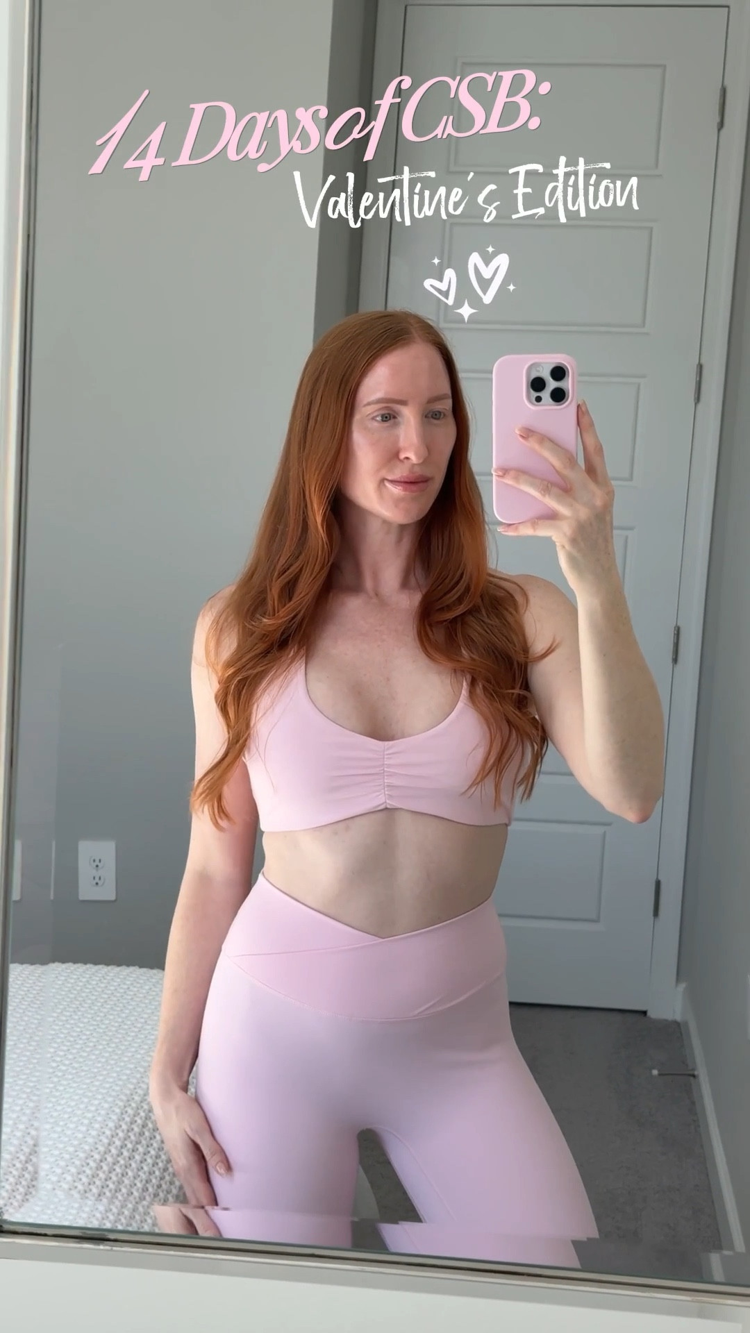 14 Days of CSB: Valentine’s Edition 💘 Day 1: Cozy Valentine Vibes🌸Wearing my favorite set Fade Crossover Leggings &  Form Clara Crop in Blossom 


#activewear #pilates #yoga #csb #fitnessfashion #gymfits 

#LTKootd #LTKfitnessgoals #LTKActive