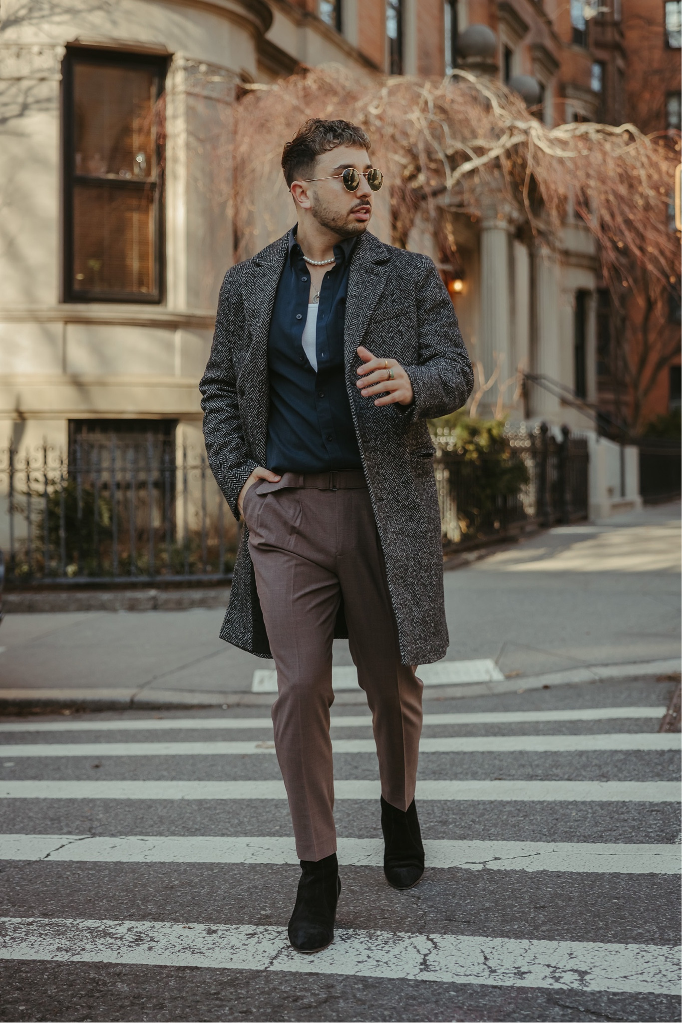 Can we all just agree that smart casual styling is the right way to go?

I don’t find myself in a lot of formal or even business casual wear at this point in my life, but going smart casual gives me a chance to breathe new life into those dressy pieces.

For me, it’s adding in casual and street style elements to dress down more classic pieces.

I took the solid casual shirt (which is one my recent favorite pick ups from @express ) and added a white tank and left the buttons down to loosen the look up. Then, jewelry and heeled boot also helped here. #ExpressPartner #ExpressYou #ltkit

📸: @iamdanielvictor





#LTKSeasonal #LTKunder100 #LTKmens