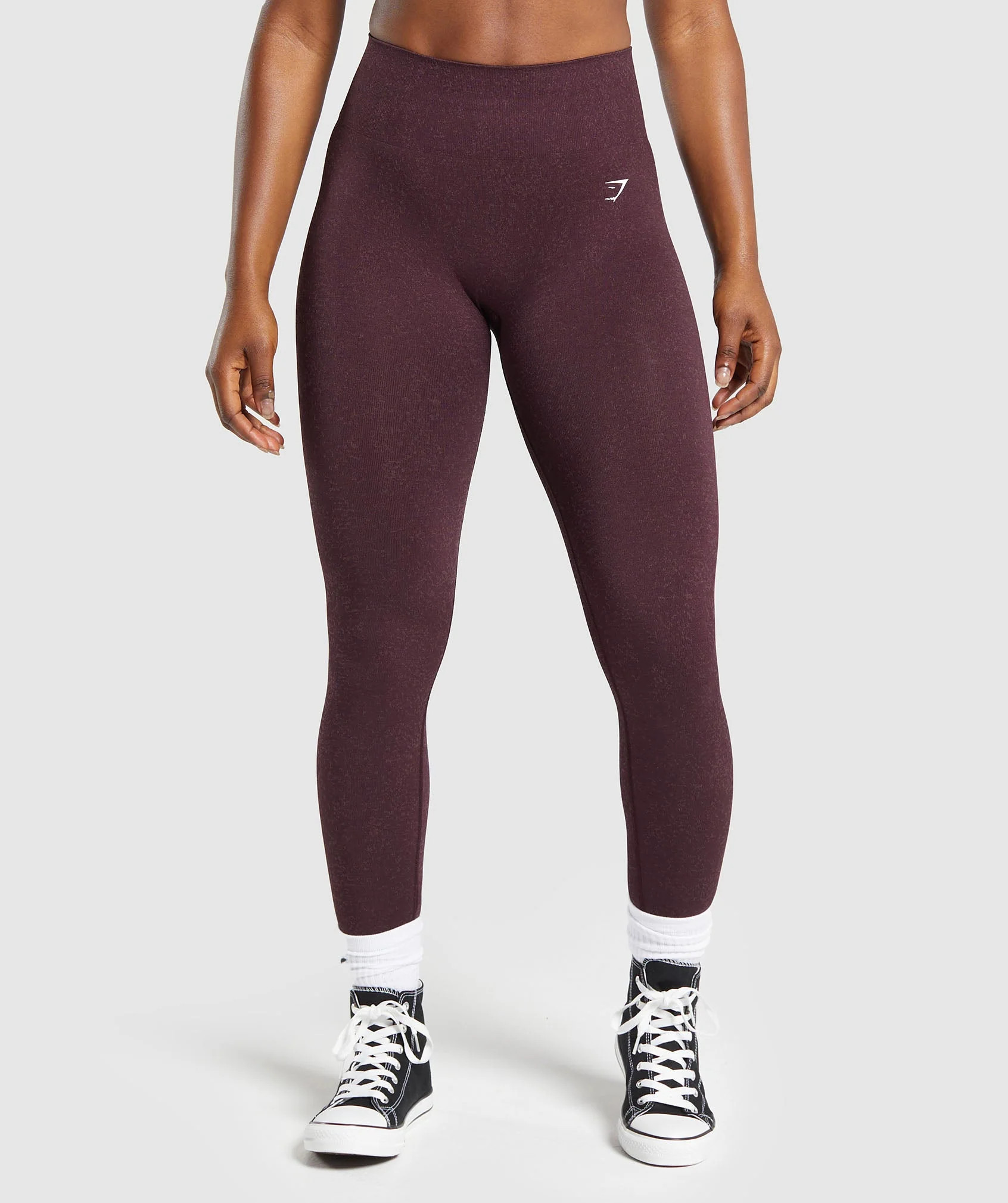 Gymshark Adapt Fleck Seamless Leggings - Depth Purple/ Steel Purple | Gymshark CA