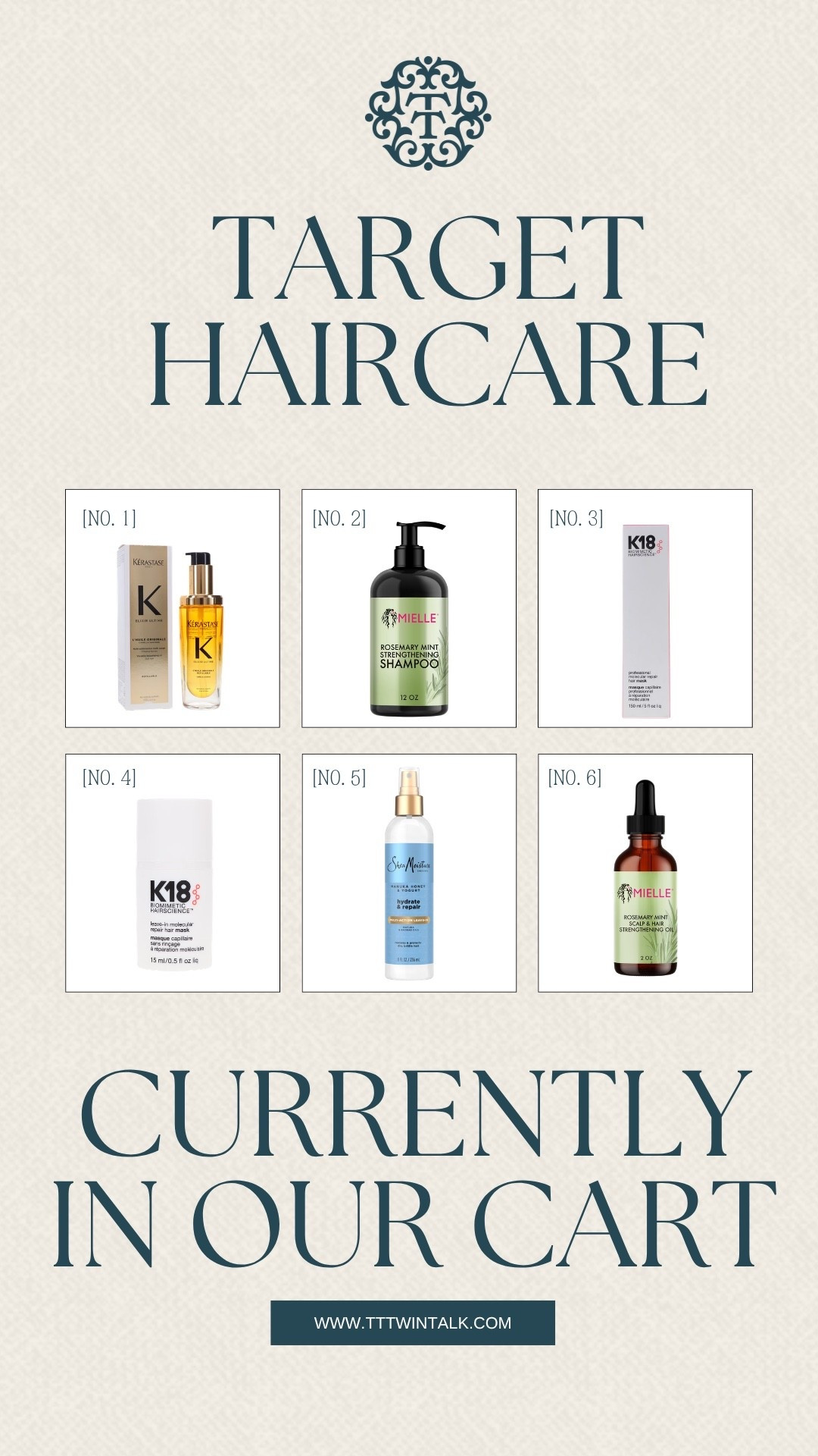 Target haircare that is currently in our carts! We have been really into self care and are loving hair oils and bonding serums! Even down to the shampoo in our routine we want it to help keep our hair healthy!

#LTKselfcare #LTKBeauty #LTKOver40