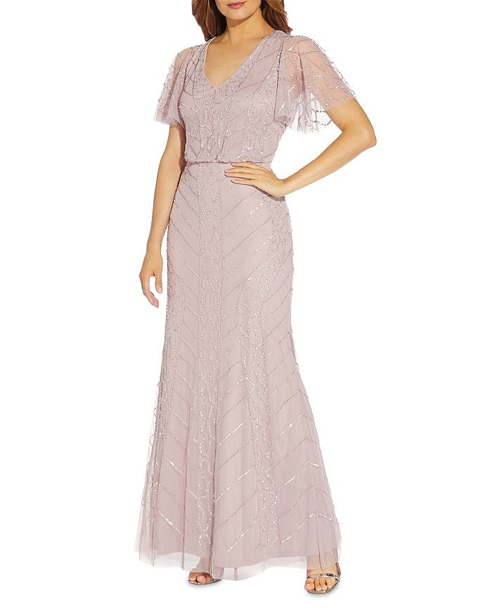 Adrianna Papell Beaded Blouson Gown Back to Results -  Women - Bloomingdale's | Bloomingdale's (US)