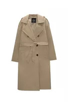 Belted trench coat | PULL and BEAR UK